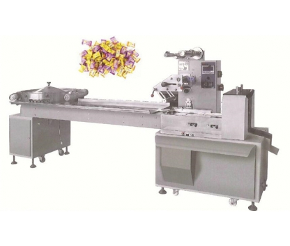OCL-800ML 自動（dòng）理料枕頭包裝（zhuāng）機 Automatic feeding pillow packing machine